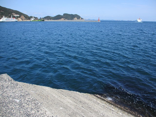 小豆島,釣り場,福田港